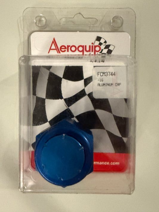 -16 Aluminum Cap Blue