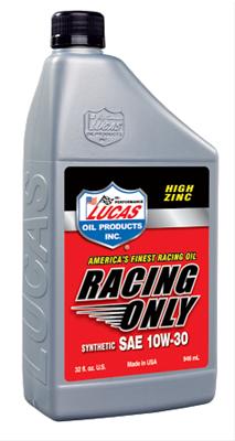 Lucas Racing-Only High Performance Motor Oil 10W30